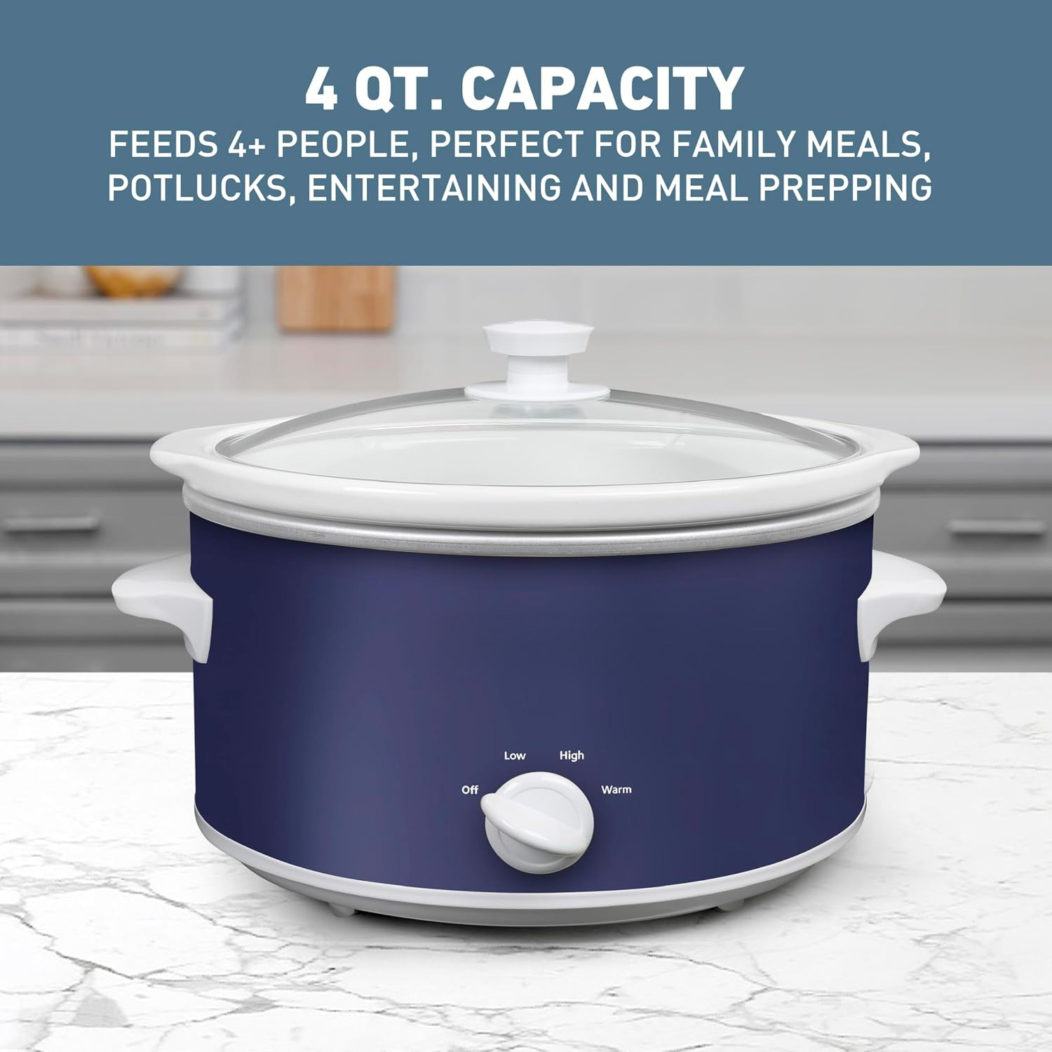 Slow Cooker 4-Quart Manual Cro - Slow Cooker Ceramic 评论和价格