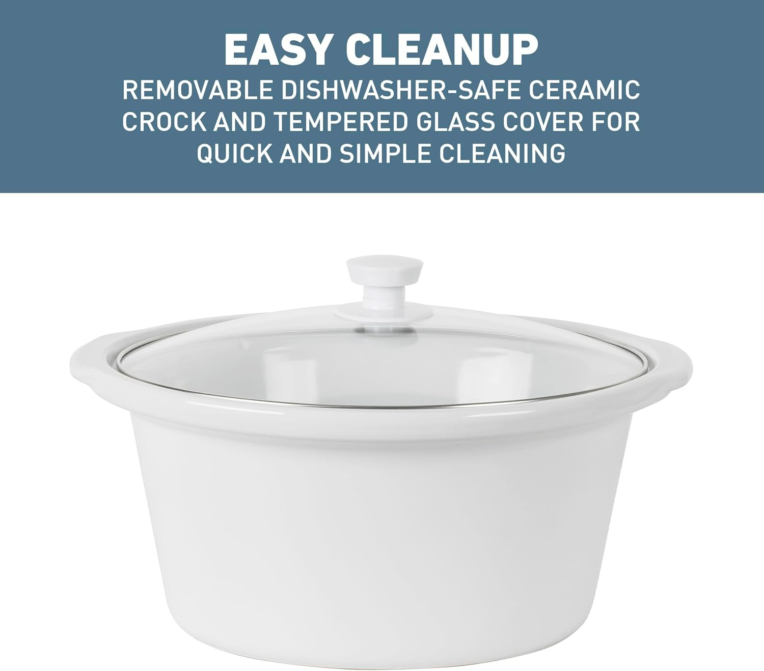 Slow Cooker 4-Quart Manual Cro - Slow Cooker Ceramic 评论和价格
