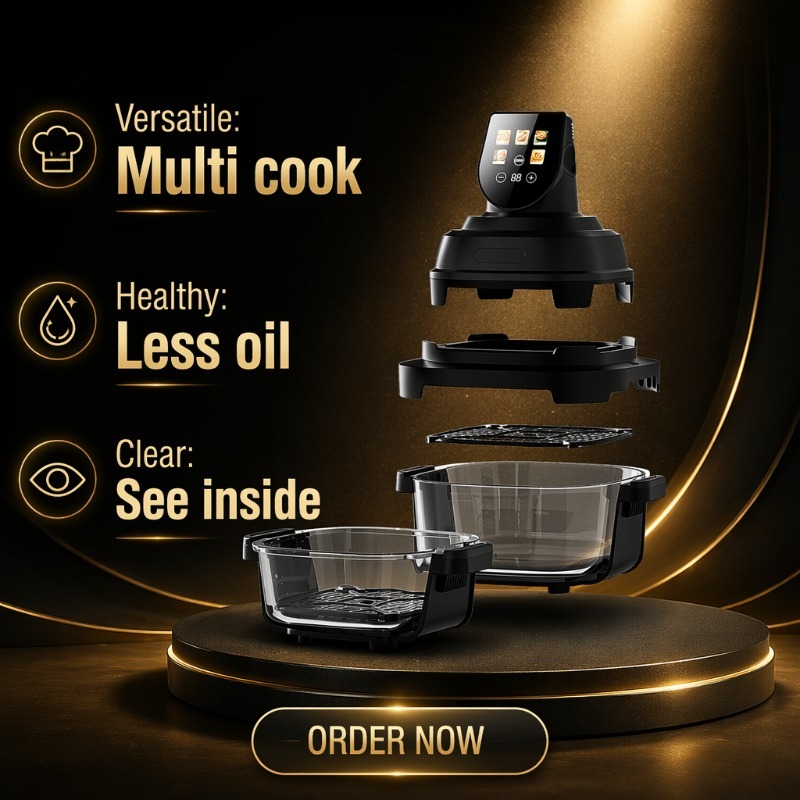 Airo 2025 Best Seller Electric - Air Fryer 5L Digital 评论和价格