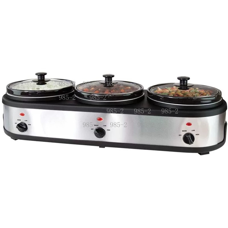 16530 Triple Ceramic Slow Cook - Slow Cooker Ceramic 评论和价格