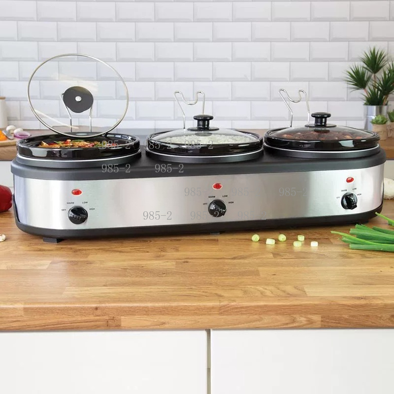 16530 Triple Ceramic Slow Cook - Slow Cooker Ceramic 评论和价格