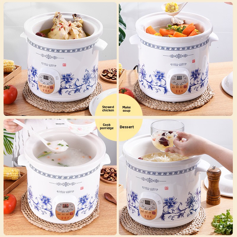 Health-preserving electric slo - Slow Cooker Ceramic 评论和价格