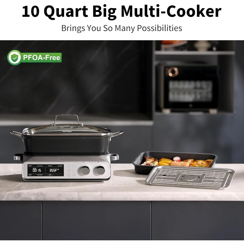 US Shipping Programmable Slow  - Slow Cooker Ceramic 评论和价格
