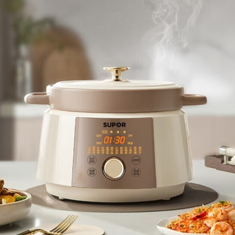 4L Ceramic Household Electric  - Slow Cooker Ceramic 评论和价格
