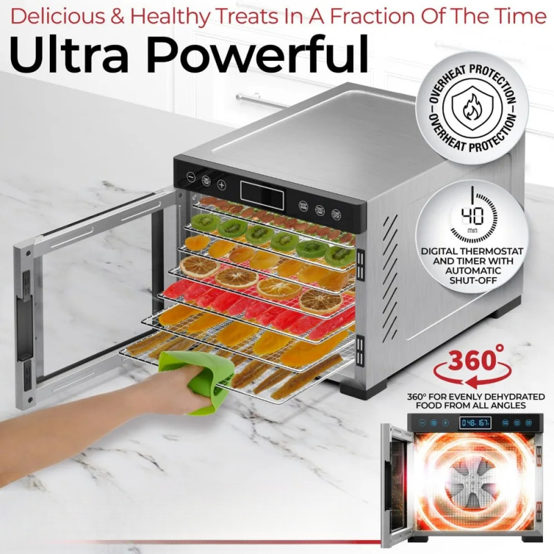 Mill Pro Food Dehydrator – Sta - Dehydrator Tray Electric 评论和价格