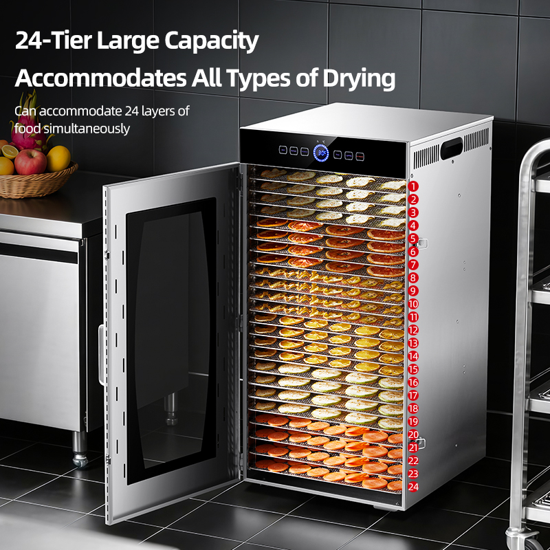 24-Tray Commercial Food Dehydr - Dehydrator Tray Electric 评论和价格